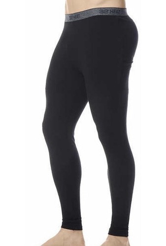 Nuevo Pantalón 32 Degrees Hombre Calor Térmico Capa Base Mediano M Negro - Imagen 2 de 3