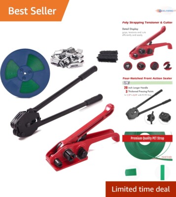 Secure Your Products with Complete Banding Tool Set - Heavy-Duty Strapping Kit