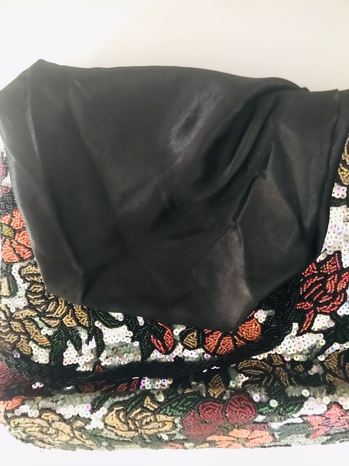 Inge Christopher Black Beaded Sequin Cocktail Eve… - image 9