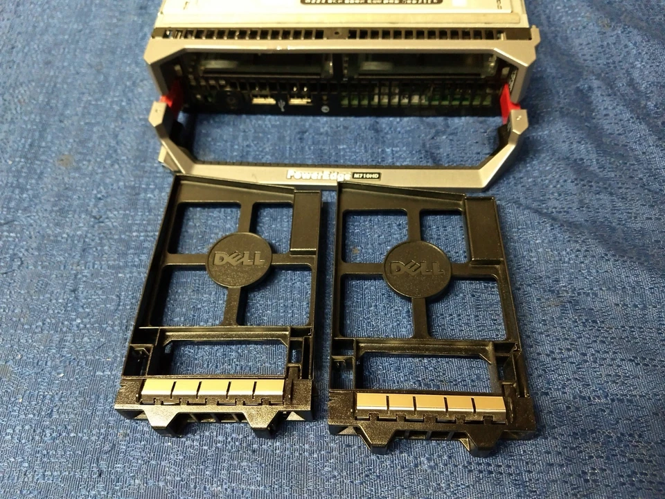 Dell PowerEdge M710HD Blade Server x2 Intel E5645 2.40GHz 144GB RAM No HDD - Image 4 of 4