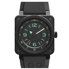 Bell & Ross 2019 World Limited BR 03-92 BI-COMPASS BR0392-IDC-CE/SRB Men's Watch