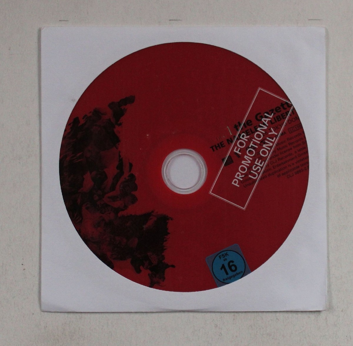 The GazettE The Nameless Liberty At 10.12.26 Tokyo Dome EU DVD