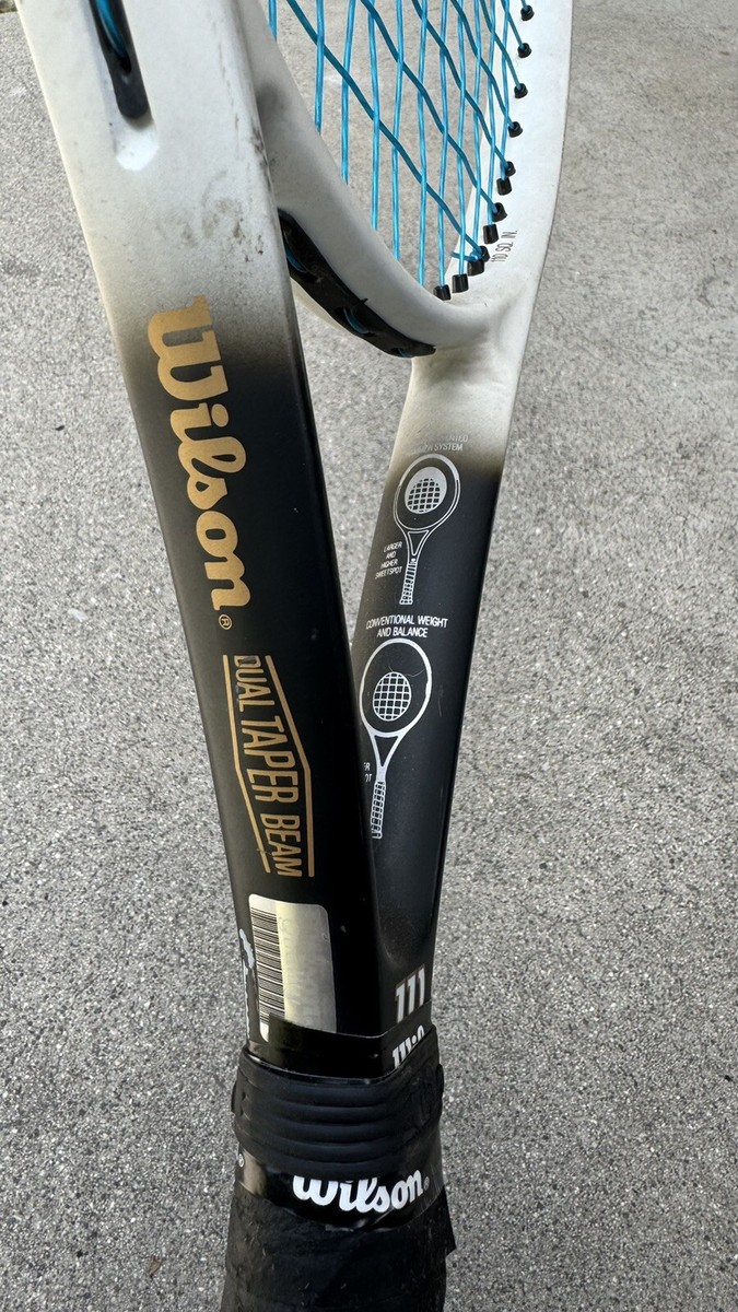 WILSON HAMMER 6.2 Mid Plus 95 Tennis Racquet/Racket 4 5/8 Grip + Case