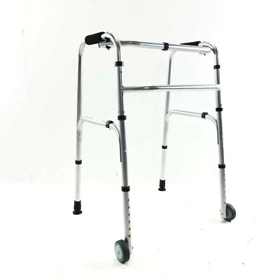 Deambulatore Antar deambulatore deambulatore su ruote pieghevole alluminio leggero fino a 150 kg