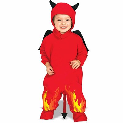 Lil Devil EZ-On Romper Costume Newborn UK