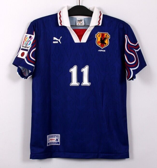1996-97 JAPAN Home S/S No.11 KAZU 1996 AsianCup JFA 三浦知良 1996-97 JAPAN Home S/S No.11 KAZU 1996 AsianCup JFA 三浦知良