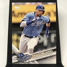 2017 Topps #41 Paulo Orlando ROYALS