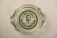 Bill Lee's Bamboo Chopsticks Ashtray (B4A-12/JSF6) Bakersfield California