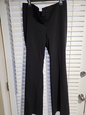 Nine West "The Modern" Womens Black Pants Size 10 Gently Preowned