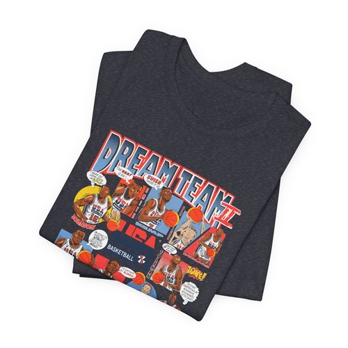 Dream Team 2 USA Basketball 1994 2024 Vintage Premium Graphic Jersey T-Shirt - Picture 15 of 18