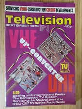 TELEVISION - magazine / Sept 1976 - Up-converter