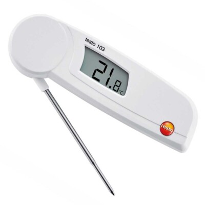 Testo 103 Thermometer Professional Haccp A Stechhalter für Lebensmittel