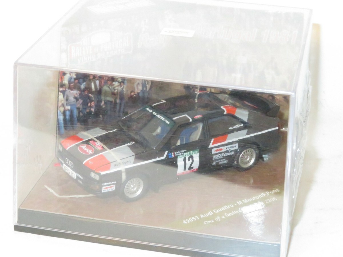 PMA 1/43 アウディ クワトロ ラリーオブポルトガル 1982 Winners Mouton/Pons No.430821907等 まとめて3台set ミニチャンプス【10 1⁄43 アウディ クワトロ ポルトガル ラリー Audi quattro No.16 HB Rally WM Rally Portugal 1:43  Trofeu 梱包サイズ60-ミニカーショップCATALAN