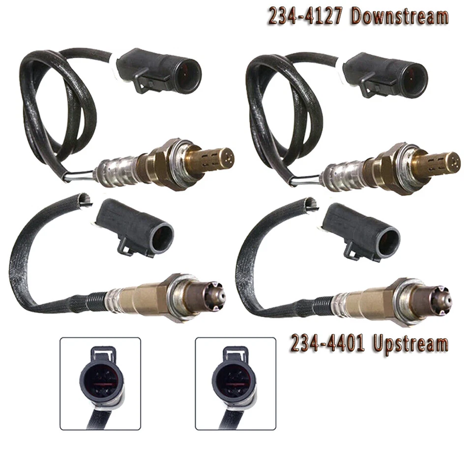 Sensor de oxígeno superior + inferior 4 piezas para Ford Explorer Sport Trac 2007-2010 4,0 L 4,6 L Foto 4 de 4
