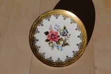Original Winterling, Teller sehr alt, breiter Goldrand, extrem selten, wertvoll