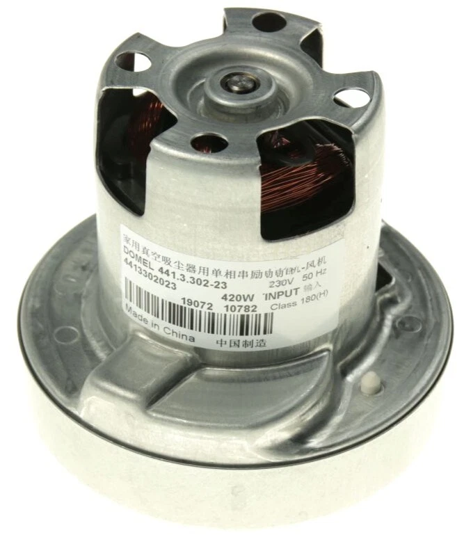 Motor De Longhi Domel para aspirador de pó XL125 XL130 XL135 XL150 XL160 Colombina - Imagem 2 de 3