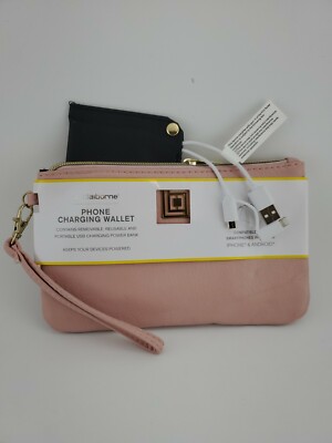 Liz Claiborne Phone Charging Wallet Pink Brand New Originally