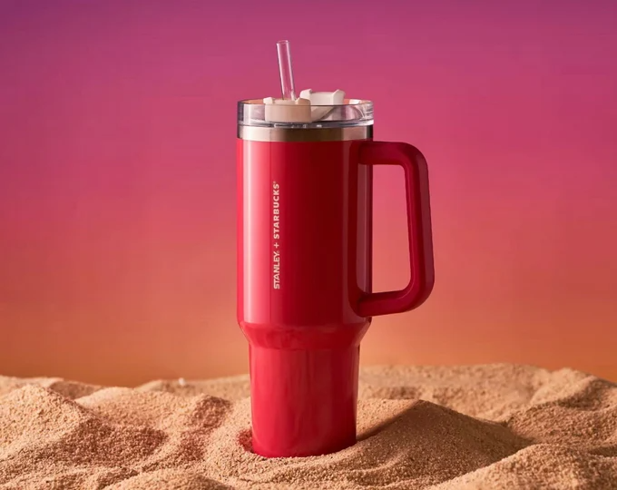 Starbucks x Stanley Philippines 2023 Berry 40oz SS Tumbler-BNWT