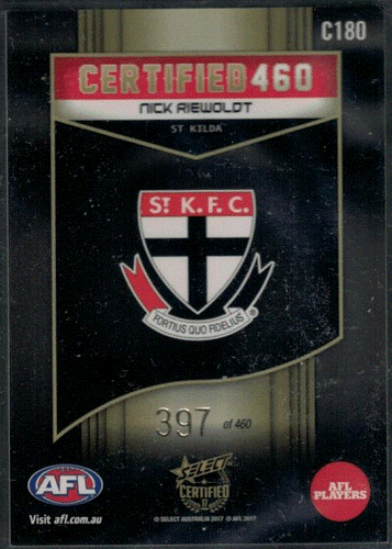AFL SELECT CERTIFIED 460 Individually Numbered #1-460; Individual Card Sale P4. - Picture 51 of 57