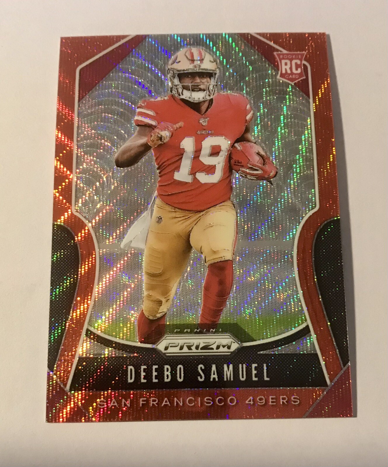 2019 Panini Prizm Red Wave Deebo Samuel  059/149 RC