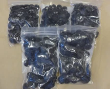 x 500 Caplugs 3/8" Black Flush Button/Head/Hole Plugs #BPF-3/8-3 NEW