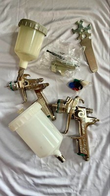 SATAjet NR2000 HVLP Spray Gun 1.2mm Nozzle + MiniJet 4 HVLP 1.0mm SR Nozzle Set