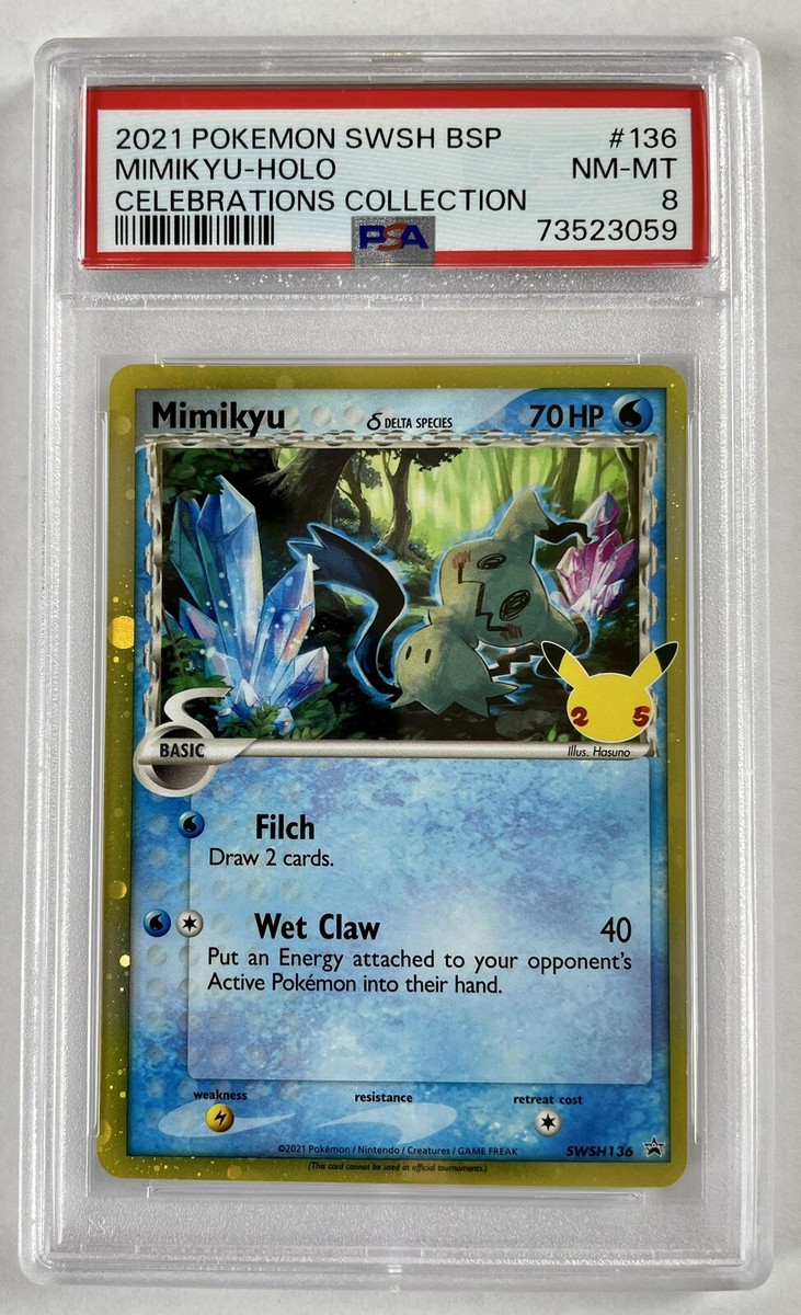 2021 Pokémon ミミッキュ #073 PSA 10 Mimikyu 2021 Pokemon Celebrations 25th Delta Species RARE