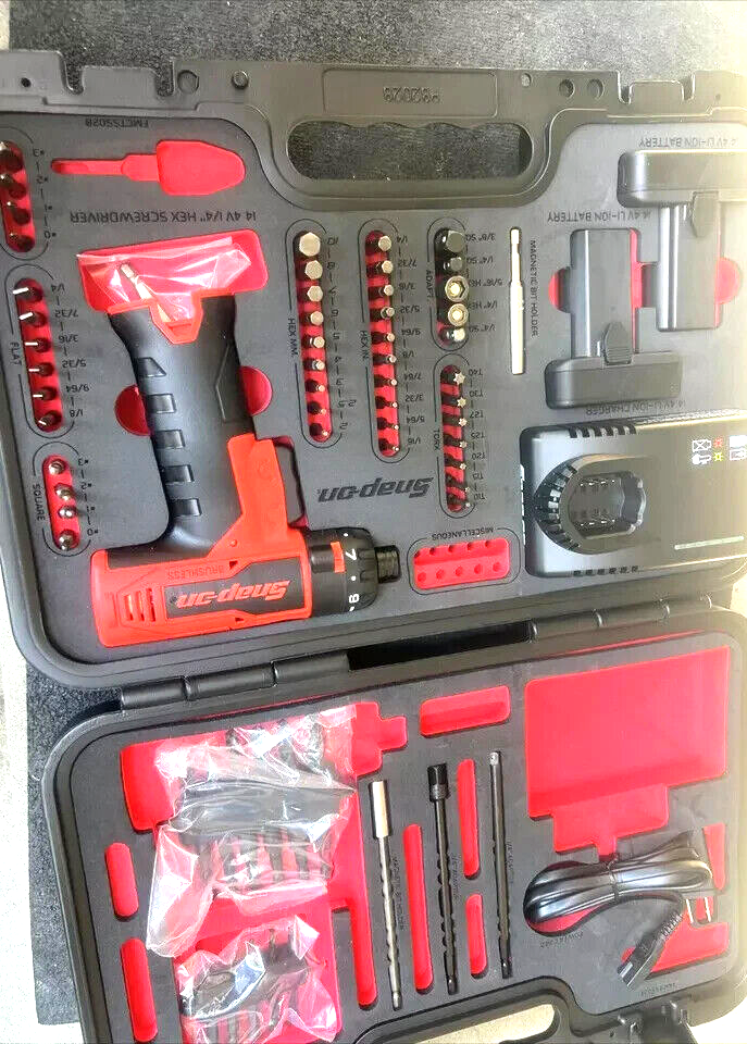 Snap-on 60-pc 14.4V 1/4 Snap-on 60-pc 14.4V 1/4