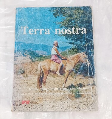 TERRA NOSTRA CALABRIA 1984 LESUNGEN CICHELLO DE FALCO GESPENDET COSENZA EFFESETTE