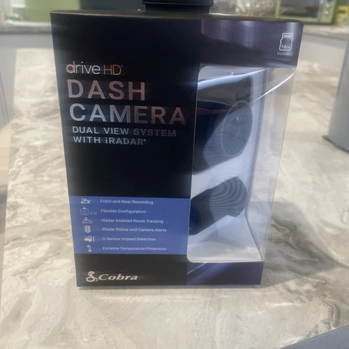 Cobra Front And Rear HD Dash Cam System -