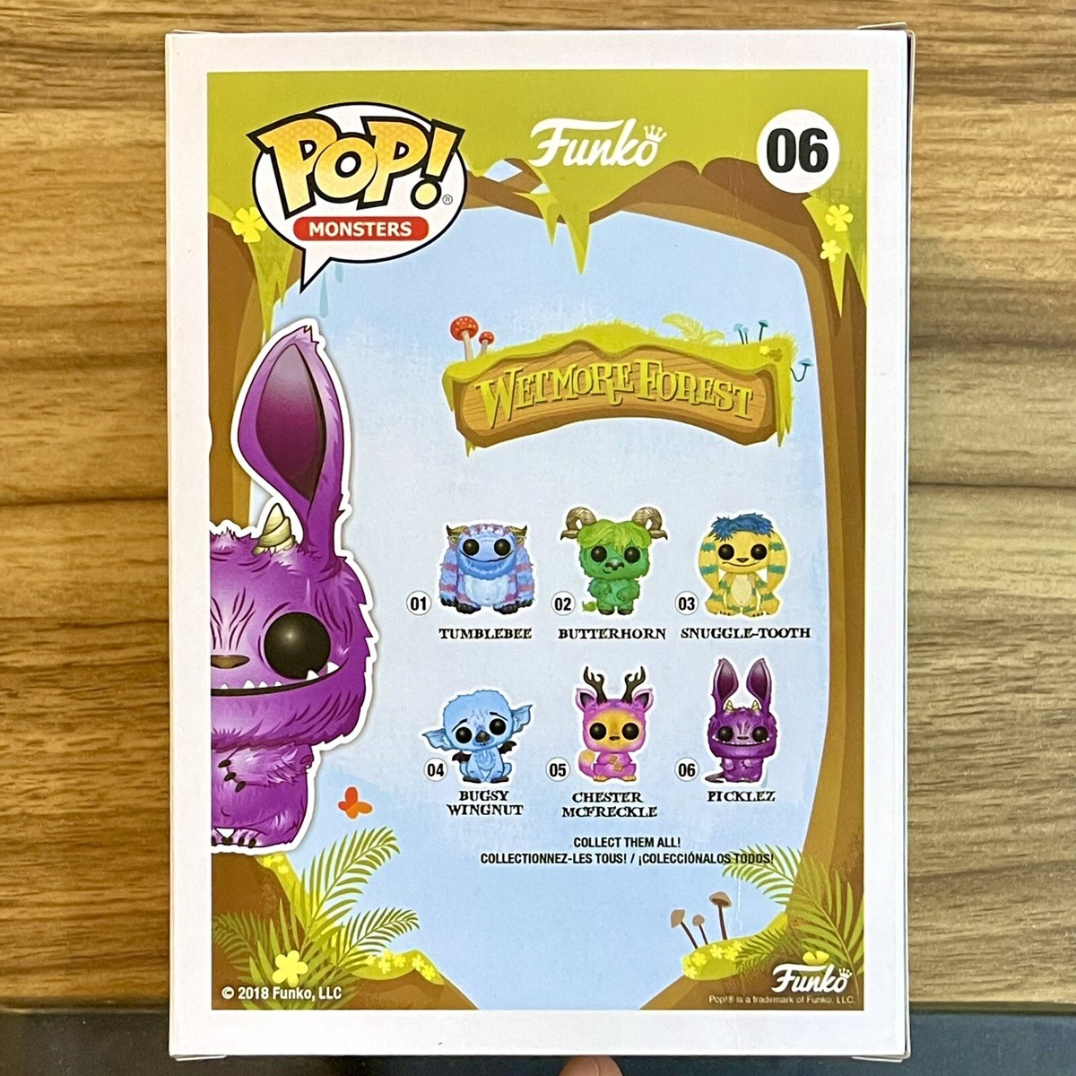 【mook】 Wetmore Forest Spring Picklez Funko Pop #06 Monsters Vinyl