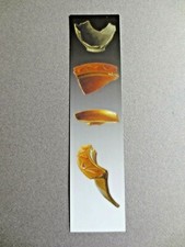 Art BOOKMARK Archaeology Roman Pot Fragments Armitt Museum Ambleside Cumbria