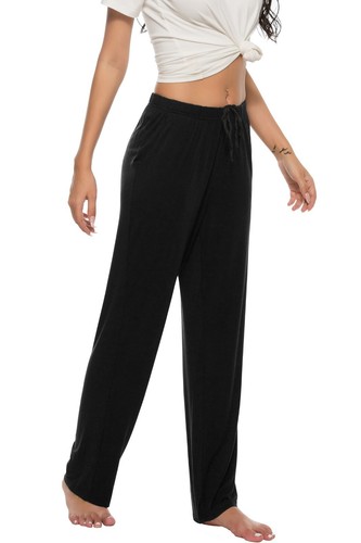 Womens Soft Modal Pajama Sleepwear Lounge Pants with Pocket Yoga Casual Indoor - Picture 7 of 100