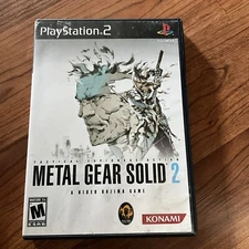 Metal Gear Solid 2: Tactical Espionage Action PS2 Sony PlayStation 2 CIB Tested