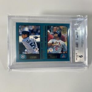 Ichiro Suzuki 2001 Topps Traded #T99 Rookies of the Year (w Ichiro Suzuki 2001 Topps Traded #T99 Rookies of the Year (w