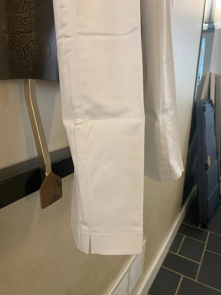 NUEVO Preciosos Pantalones Elásticos Blancos, Missy Talla 12 Foto 4 de 4