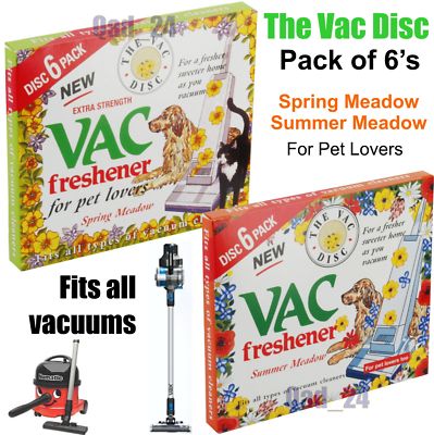 Vac Disc Hoover Staubsauger Lufterfrischer Duft Geruch für Haustierliebhaber Zuhause