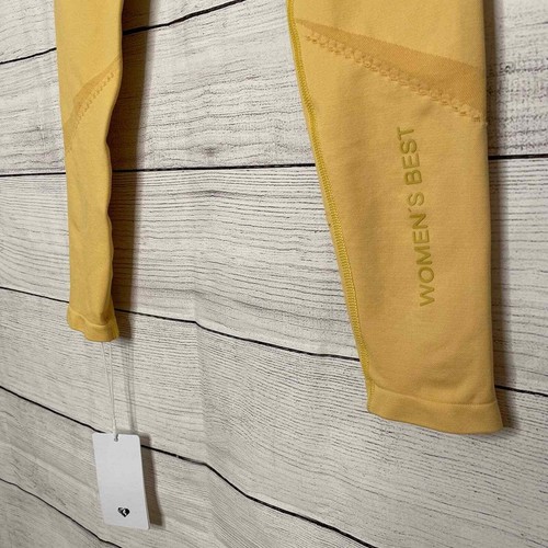 NEW! Women's Best Yellow Renew Seamless Leggings Activewear S - Picture 7 of 10