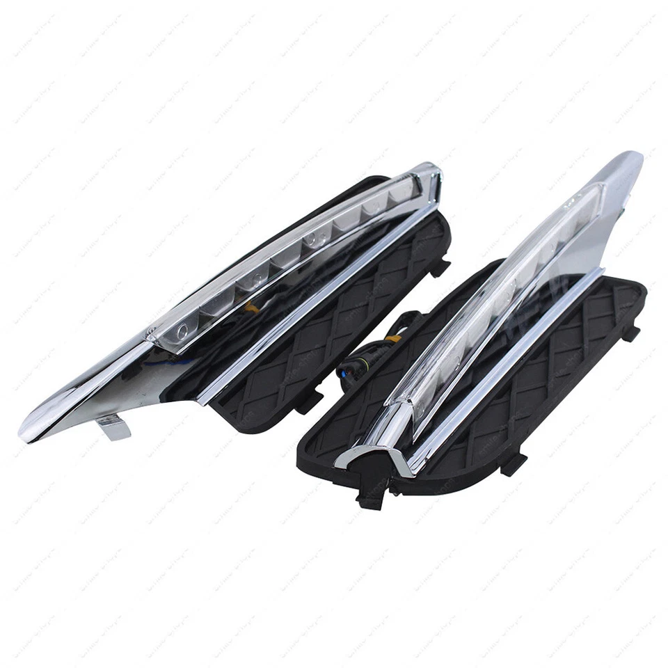 Luz de circulación diurna LED DRL luz antiniebla luces de conducción para BMW X5 E70 2007-2010 Foto 4 de 4