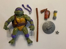 Ninja Turtles Movie Star Don Vintage Figure Donatello TMNT 1992 Near Complete