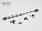 100N / SILVER - gas spring gas pressure spring compression spring flap fitting