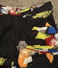 Volcom Youth Ski/Snowboard Snow Pants (size XL/TG) Black/Multicolor — photo 2