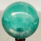 2400G Natural green fluorite Quartz Sphere Crystal Energy Ball Reiki Healing — photo 3