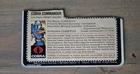 Vintage Gi Joe Cobra  Enemy Leader COBRA COMMANDER File Card