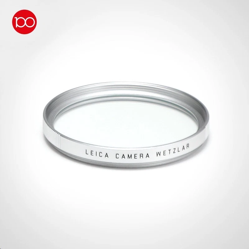 Leica E49mm UVa II Clear Protective Filter (Silver) Absorbs Ultraviole  13036 - Image 2 of 3