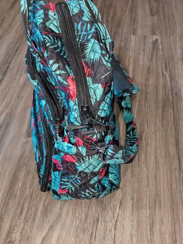 Lug Flamingo Tropical Mini Puddle Jumper Travel Bag Weekender Purse Carry-On - Picture 5 of 24