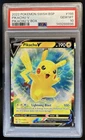 Pokemon SWSH Black Star Promos Pikachu V 2021 #SWSH198 PSA 10 GEM MINT