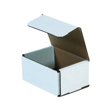 Boxes Fast Small Business Packaging, Shipping Box 4 x 3 x 2, 50 Bulk  White