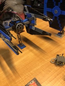 lego star wars x-wing fighter 7140, Plus Tie Fighters