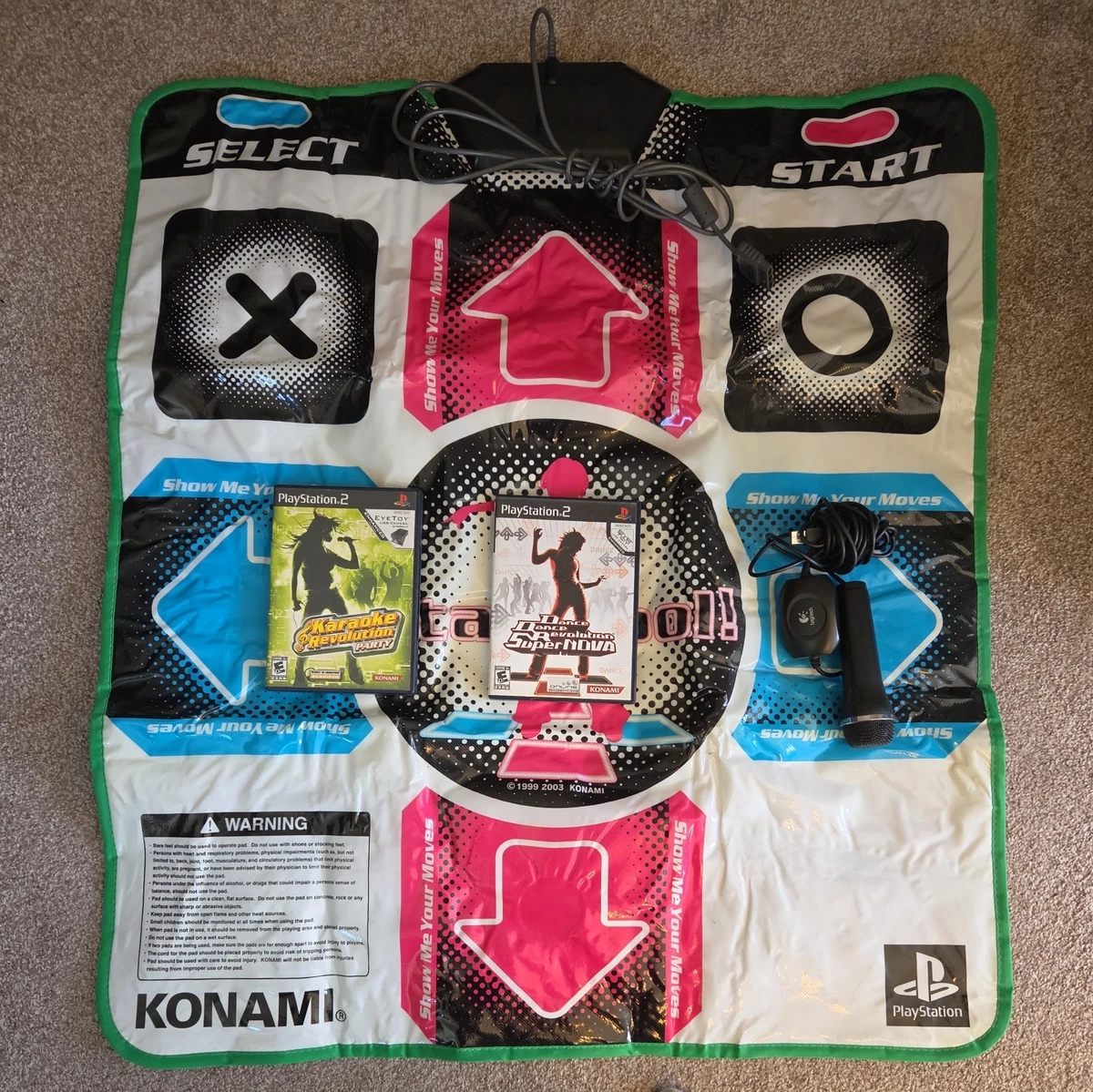 Konami Dance Pad Controllers for Sony PlayStation 2 for sale | eBay